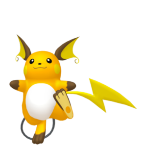 Raichu sprite from Pokémon Pokémon HOME