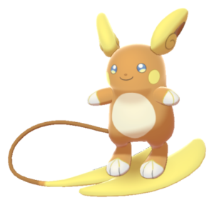 Raichu sprite from Pokémon Sword & Shield (Alolan Raichu, alt)