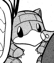 Gold's Sandshrew in Pokémon Adventures