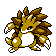 Sandslash sprite from Pokémon Crystal (alt)