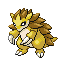 Sandslash sprite from Pokémon FireRed & LeafGreen (alt)