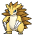 Sandslash sprite from Pokémon X & Y
