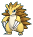 Sandslash sprite from Pokémon Sun & Moon