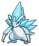 Sandslash sprite from Pokémon Sun & Moon (Alolan Sandslash, alt)