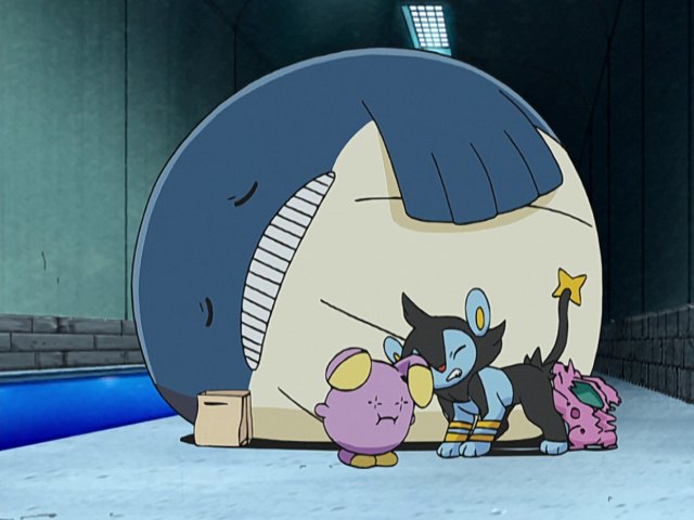 Leading a Stray!, in which a sewer gang with Nidoran♂ in its ranks helps a stranded Wailmer