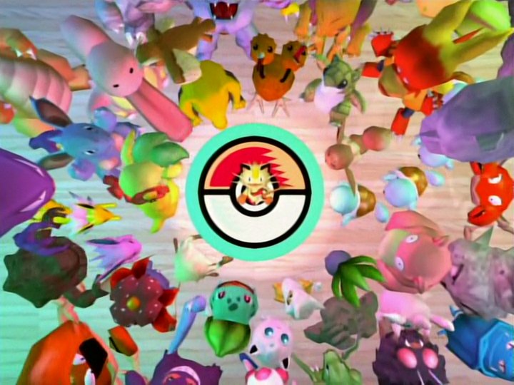 Meowth's Party, the 3D-animated Japanese ending in which Nidorino joins the dance
