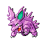 Nidorino sprite from Pokémon Emerald (alt)