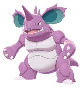 Nidoking sprite from Pokémon Sword & Shield