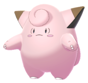 Clefairy sprite from Pokémon Sword & Shield