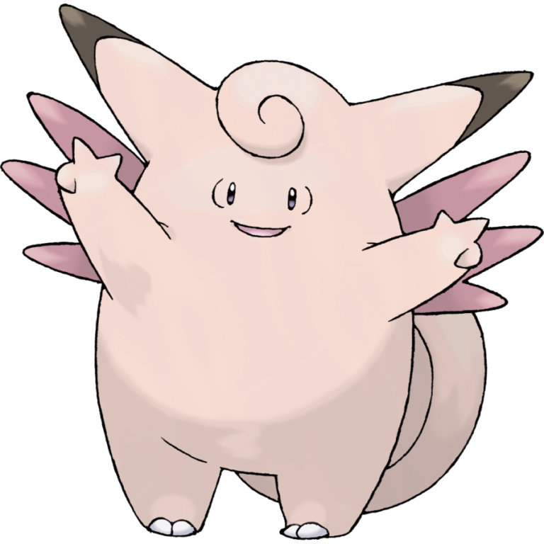 Clefable official artwork