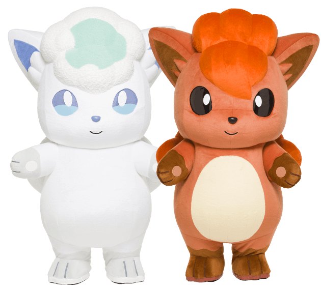 Vulpix and Alolan Vulpix, Hokkaido's ambassador Pokémon since 2018