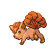 Vulpix sprite from Pokémon Diamond & Pearl