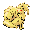 Ninetales sprite from Pokémon FireRed & LeafGreen (alt)