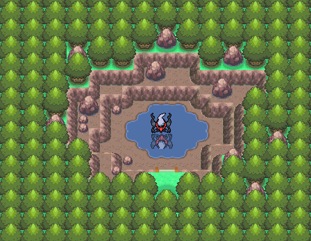 Newmoon Island, Darkrai’s home