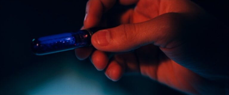 The vial of R