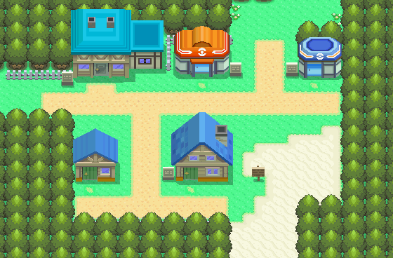 Sandgem Town and Routes 201–202