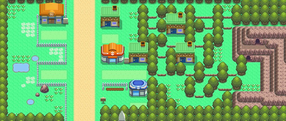 Solaceon Town and the Solaceon Ruins