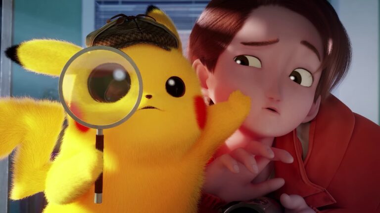 Still from Detective Pikachu & the Mystery of the Missing Flan
