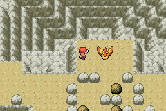 Moltres on the summit of Mt. Ember