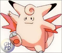Clefable in the original Gengar&rsquo;s Pok&eacute;dex