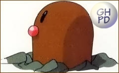 Diglett in the original Gengar’s Pokédex