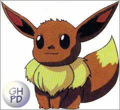 Eevee in the original Gengar&rsquo;s Pok&eacute;dex