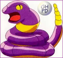 Ekans in the original Gengar’s Pokédex