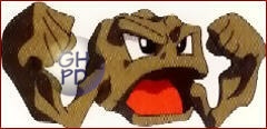 Geodude in the original Gengar’s Pokédex