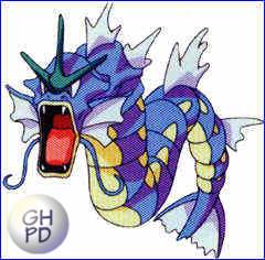 Gyarados in the original Gengar’s Pokédex