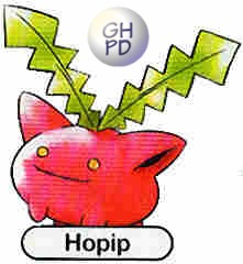 Hoppip in the original Gengar&rsquo;s Pok&eacute;dex