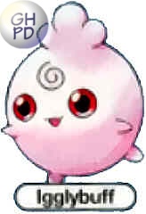 Igglybuff in the original Gengar&rsquo;s Pok&eacute;dex