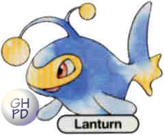 Lanturn in the original Gengar&rsquo;s Pok&eacute;dex