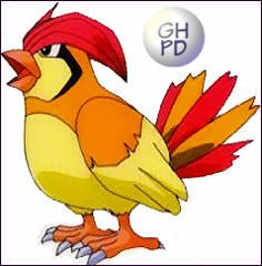 Pidgeotto in the original Gengar’s Pokédex