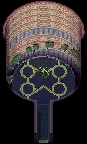 Rayquaza in the Embedded Tower