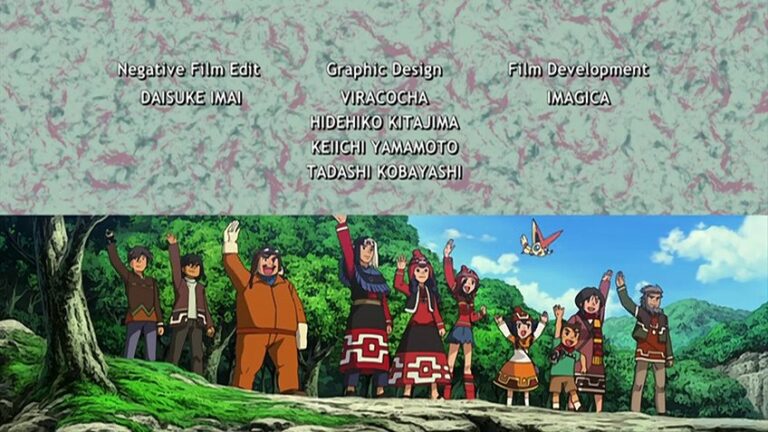 Reshiram in the English credits