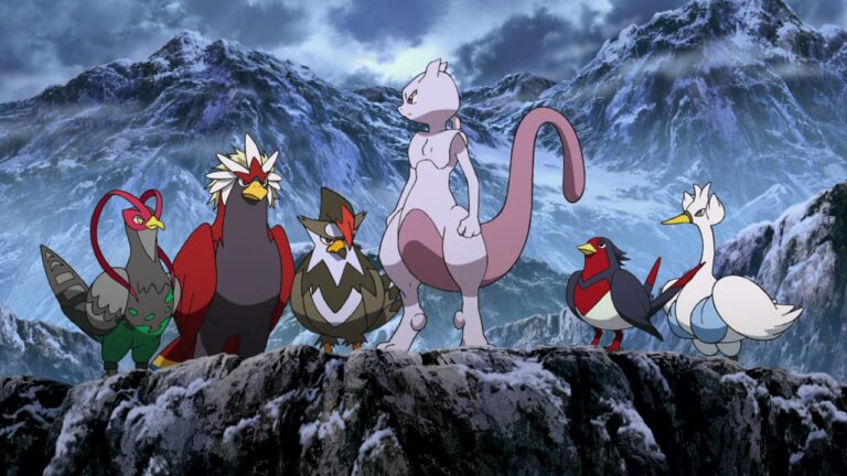 Mewtwo and the Flying-types