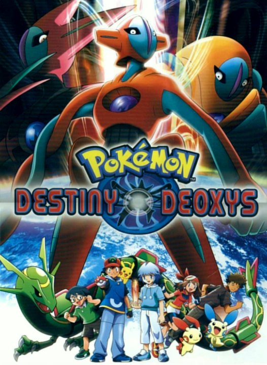 English poster for Pokémon: Destiny Deoxys