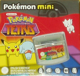 Pokmon Tetris European and Japanese box art