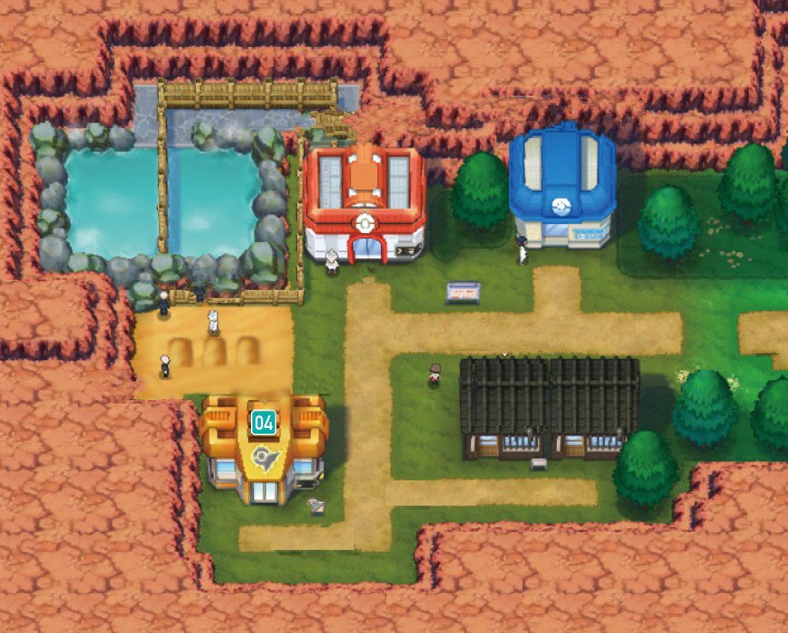 Lavaridge Town and Mt. Chimney