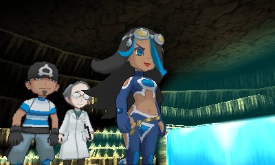 Shelly of Team Aqua.