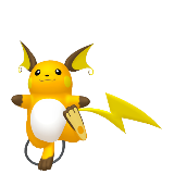 Raichu official artwork