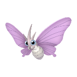Venonat &rarr; Venomoth
