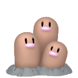 Dugtrio official artwork