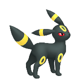 Eevee &rarr; Umbreon