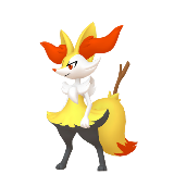 Fennekin &rarr; Braixen
