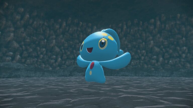 Manaphy in Seaside Hollow