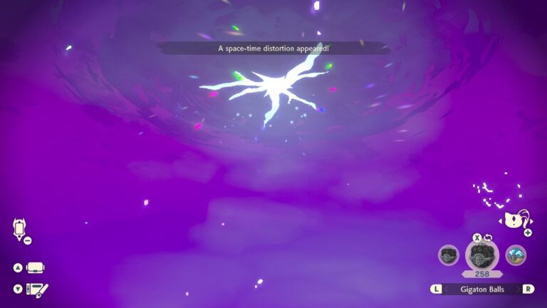 A space-time distortion