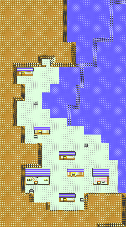 Cianwood City map