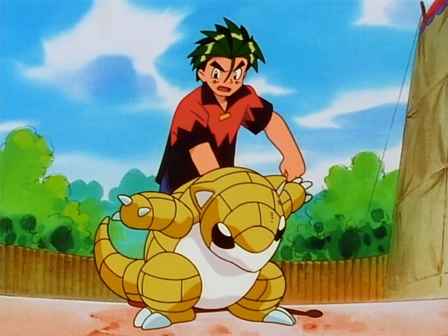 The Path to the Pokémon League (EP008) – Pokémon anime still