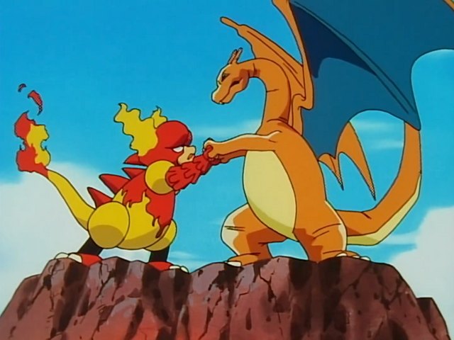 Volcanic Panic (EP059) – Pokémon anime still
